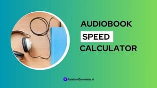 audiobook-speed-calculator