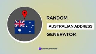 random-australia-address-generator