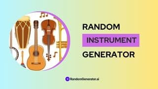 random-instrument-generator