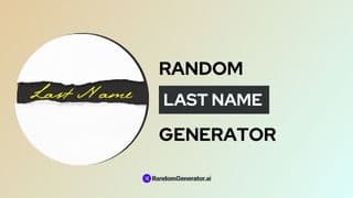 random-last-name-generator