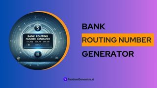 bank-routing-number-generator