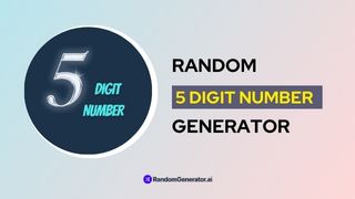 random-5-digit-number-generator