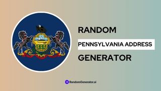 random-address-in-pennsylvania