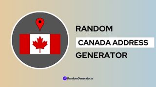 random-canada-address-generator