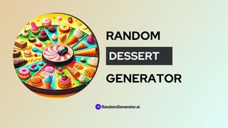 random-dessert-generator