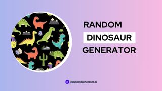 random-dinosaur-generator