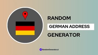 random-german-address-generator