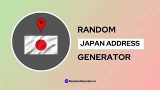 random-japan-address-generator