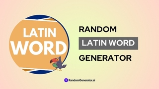 random-latin-word-generator