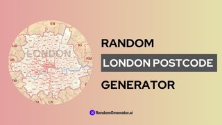 random-london-post-code-generator