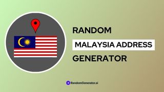 random-malaysia-address-generator