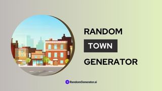 random-town-generator