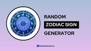 random-zodiac-sign-generator